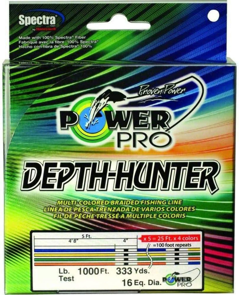 Power Pro Depth-Hunter Metered Line Sporting Goods > Outdoor Recreation > Fishing > Fishing Lines & Leaders Spectre 333 Yard 80-Pound 