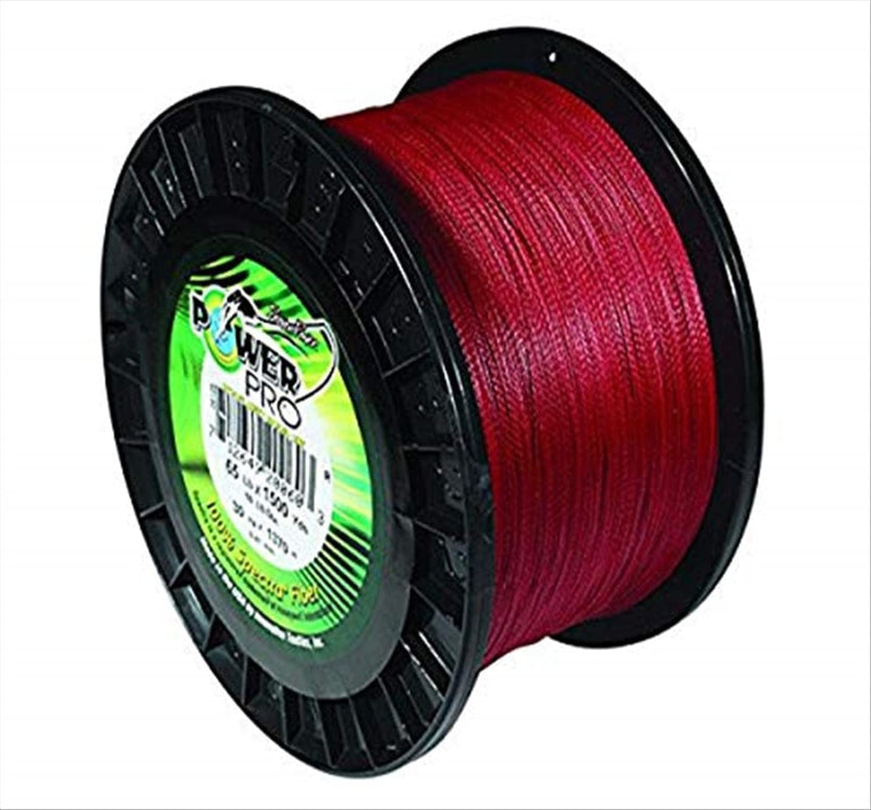 Powerpro 21100150500V POWERPRO 15LB. X 500 YD. V RED Sporting Goods > Outdoor Recreation > Fishing > Fishing Lines & Leaders Hardy and Greys   