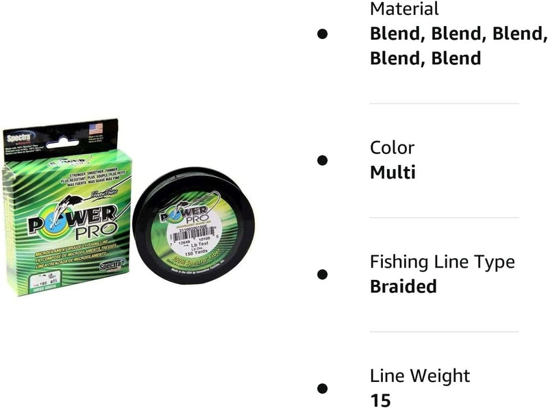 Powerpro Spectra Moss Green Braided Line Sporting Goods > Outdoor Recreation > Fishing > Fishing Lines & Leaders Shimano American Corporation   
