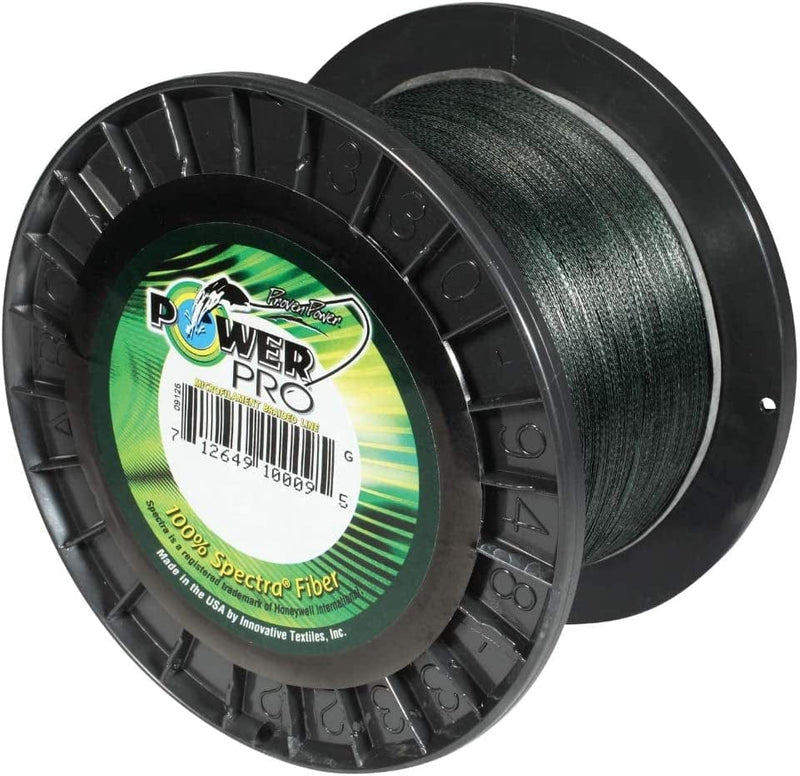 Powerpro Spectra Moss Green Braided Line Sporting Goods > Outdoor Recreation > Fishing > Fishing Lines & Leaders Shimano American Corporation 10 Pound, 100 Yards  