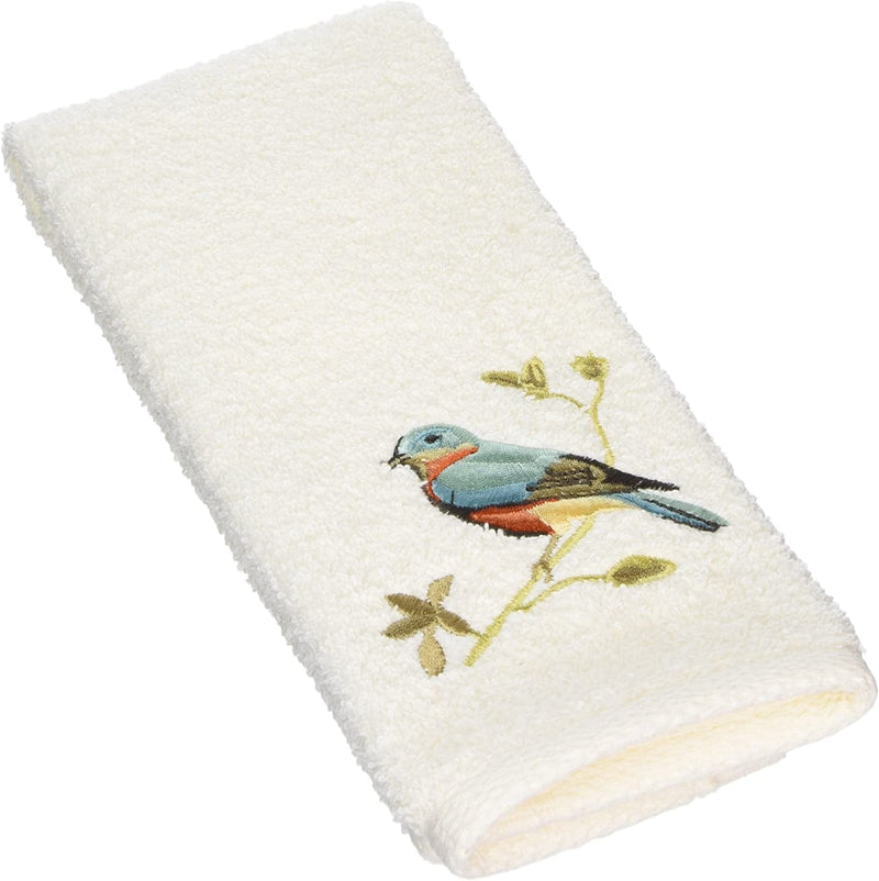 Premier Songbirds Collection, Bath Towel, Ivory Home & Garden > Linens & Bedding > Towels Avanti Linens Fingertip Towel  