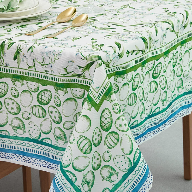 Printed St Patricks Day Table Runner - Wrinkle Free 14 X 72 Inch Rectangle Tabletop for Spring Decorations, Picnics and Dinner Parties - Indoor Outdoor, Stain and Water Resistant, Lucky Me Home & Garden > Decor > Seasonal & Holiday Decorations YiHomer Lush Green 52x52" Square 