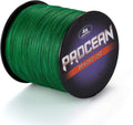 Procean 100% PE 4 & 8 Strands Braided Fishing Line, 6-300 LB Sensitive Braided Lines, Super Performance and Cost-Effective