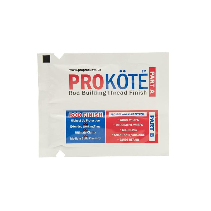 PROKÖTE Fishing Rod Building Thread Finish (4 Oz. Kit) Sporting Goods > Outdoor Recreation > Fishing > Fishing Rods ProProducts 6g Packet  