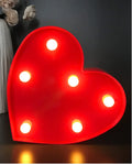 Proyatech LED Light up Letter DIY Combination for Zoo AONE a Zebra Jazz ZIPCODE Zinnia Sign Etc. Battery Powered Warm White Night Light (Letter Z Home & Garden > Lighting > Night Lights & Ambient Lighting Proyatech Cute Heart  