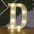 Proyatech LED Light up Letter DIY Combination for Zoo AONE a Zebra Jazz ZIPCODE Zinnia Sign Etc. Battery Powered Warm White Night Light (Letter Z