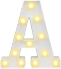 Proyatech LED Light up Letter DIY Combination for Zoo AONE a Zebra Jazz ZIPCODE Zinnia Sign Etc. Battery Powered Warm White Night Light (Letter Z Home & Garden > Lighting > Night Lights & Ambient Lighting Proyatech A  