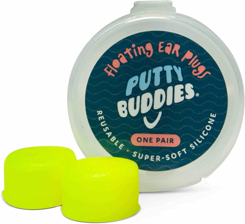 PUTTY BUDDIES Floating Earplugs 10-Pair Pack - Soft Silicone Ear Plugs for Swimming & Bathing - Invented by Physician - Keep Water Out - Premium Swimming Earplugs - Doctor Recommended (Assorted) Sporting Goods > Outdoor Recreation > Boating & Water Sports > Swimming Putty Buddies   