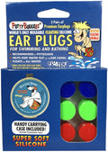 PUTTY BUDDIES Floating Earplugs 3-Pair Pack – Soft Silicone Ear Plugs for Swimming & Bathing – Invented by Physician – Keep Water Out – Premium Swimming Earplugs – Doctor Recommended Sporting Goods > Outdoor Recreation > Boating & Water Sports > Swimming Putty Buddies Blue/Red/Green  