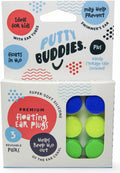 PUTTY BUDDIES Floating Earplugs 3-Pair Pack – Soft Silicone Ear Plugs for Swimming & Bathing – Invented by Physician – Keep Water Out – Premium Swimming Earplugs – Doctor Recommended Sporting Goods > Outdoor Recreation > Boating & Water Sports > Swimming Putty Buddies Green/Yellow/Blue  