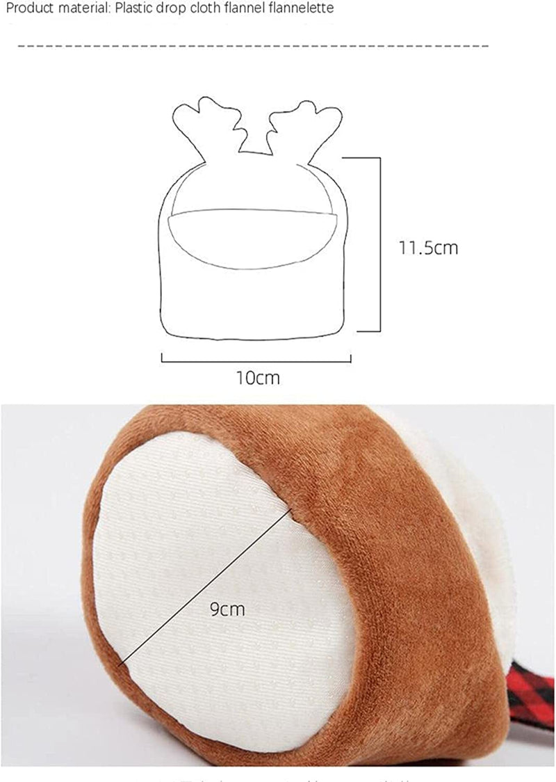 QBOMB Hamster Winter Cotton Nest, Honey Pouched Flying Squirrel Small House, Winter Warm Mini Nest, Hamster Pet Supplies Accessories,Khaki Animals & Pet Supplies > Pet Supplies > Bird Supplies > Bird Cages & Stands QBOMB   