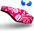 Qshare Swimming Headband & Silicone Earplugs – Best Design Ear Band to Protect Swimmer'S Ears, Doctor Recommended to Keep Water Out and Earplugs In, 2 Sizes for Toddlers & Adults (Wave, M: 4-9 Yrs) Sporting Goods > Outdoor Recreation > Boating & Water Sports > Swimming Qshare Pink L: 10 yrs + 