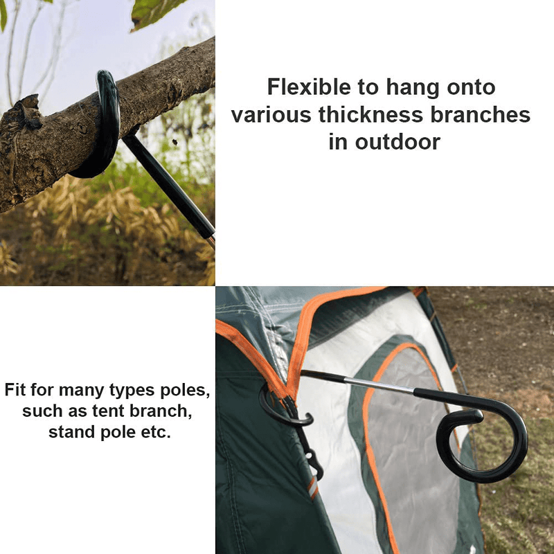 Quality-Life Camping Lantern Hook Hanger 2Pcs Sporting Goods > Outdoor Recreation > Camping & Hiking > Tent Accessories Quality-Life   