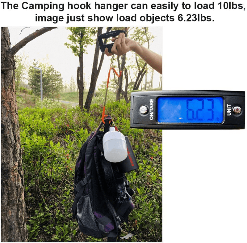 Quality-Life Camping Lantern Hook Hanger 2Pcs Sporting Goods > Outdoor Recreation > Camping & Hiking > Tent Accessories Quality-Life   