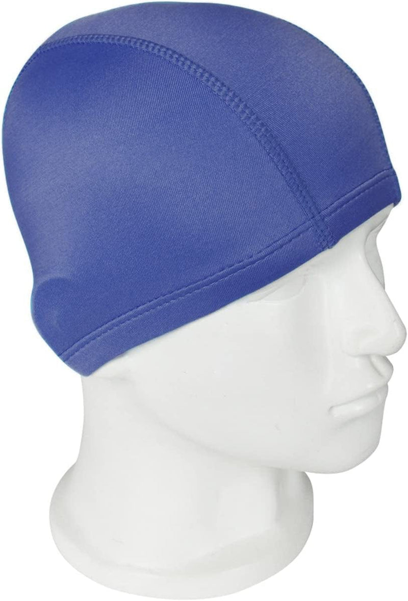 Quality Yes 2PCS Dark Blue Color Superior Cloth Fabric Bathing Cap Swimming Cap Sporting Goods > Outdoor Recreation > Boating & Water Sports > Swimming > Swim Caps Quality Yes   