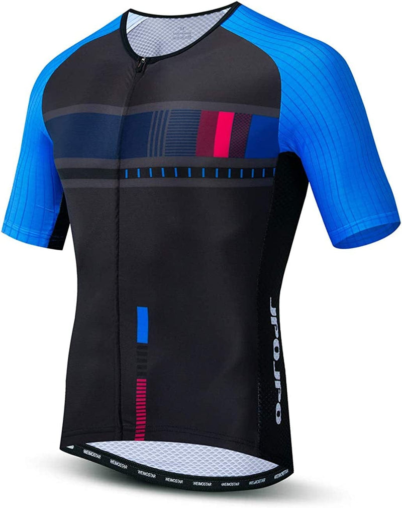 Quick Dry Cycling Jersey Summer Short Sleeve MTB Bike Clothing Racing Bicycle Clothes Sporting Goods > Outdoor Recreation > Cycling > Cycling Apparel & Accessories JCRD Jp3114 Medium 