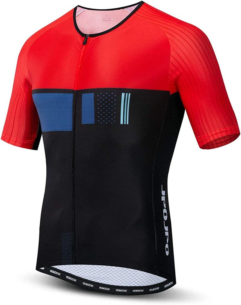 Quick Dry Cycling Jersey Summer Short Sleeve MTB Bike Clothing Racing Bicycle Clothes Sporting Goods > Outdoor Recreation > Cycling > Cycling Apparel & Accessories JCRD Jp3115 Medium 