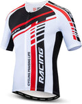 Quick Dry Cycling Jersey Summer Short Sleeve MTB Bike Clothing Racing Bicycle Clothes Sporting Goods > Outdoor Recreation > Cycling > Cycling Apparel & Accessories JCRD Jp3119 Medium 