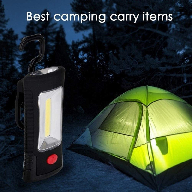 QWERBAM 2 Mode LED Magnetic Working Folding Hook Pocket Torch Handy Lamp Camping Tent Light Emergency Inspection Lanterna Torches Hardware > Tools > Flashlights & Headlamps > Flashlights QWERBAM   