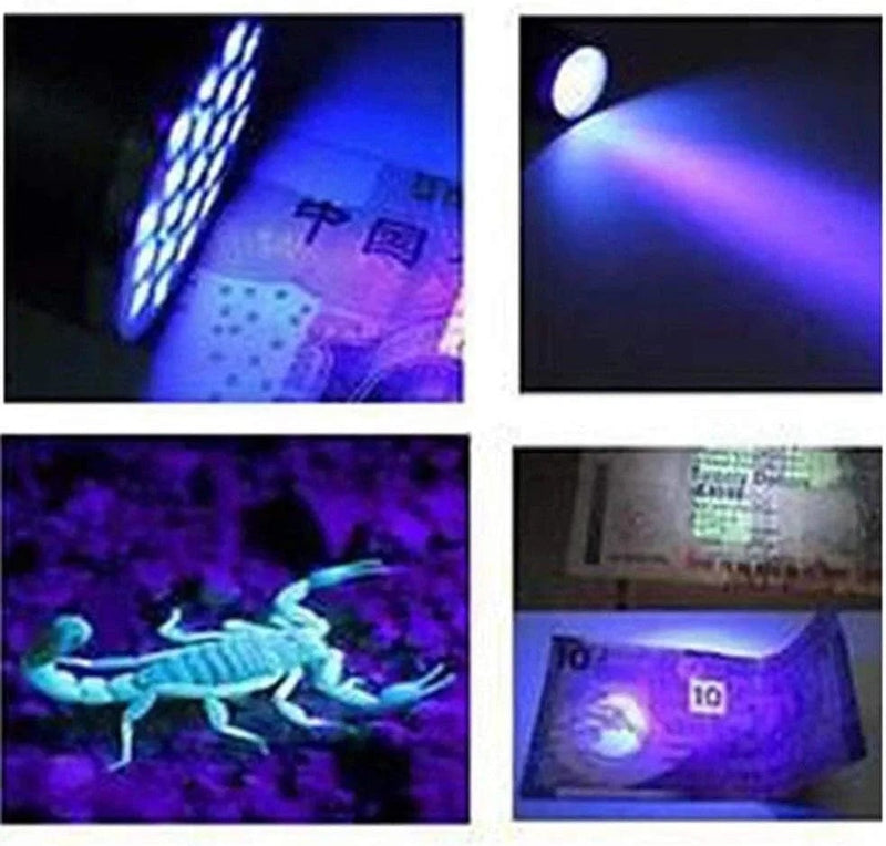 QWERBAM Mini 9LED UV Flashlight Ultraviolet Led Flashlight Ultra Violet Invisible Ink Marker Detection Torch Light UV Lamp Torches Hardware > Tools > Flashlights & Headlamps > Flashlights QWERBAM   