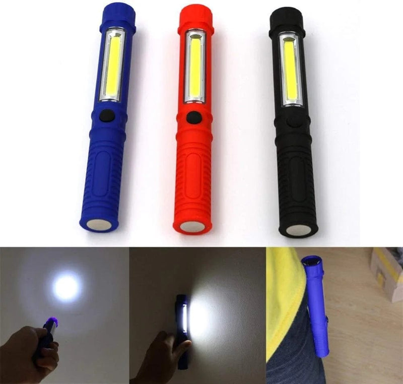 QWERBAM Mini Portable Lanterns Working Inspection Torches LED Multifunction Maintenance Flashlight Magnetic Base Torches Hardware > Tools > Flashlights & Headlamps > Flashlights QWERBAM   