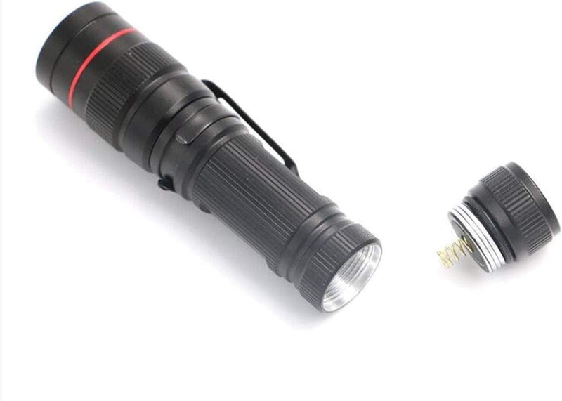 QWERBAM Zoomable LED Flashlight Waterproof Lantern 1200 Lumens Aluminum Alloy LED Torch Light AA or 14500 Flashlights Torches Hardware > Tools > Flashlights & Headlamps > Flashlights QWERBAM   