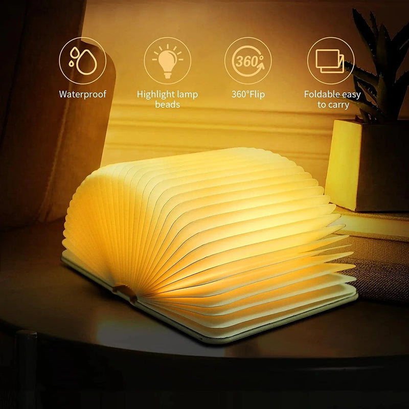 QXMGCBOK Cool Dragon Book Lamp,Folding Night Light,3D Embossed Book Light,Faux Books for Decoration,Decorative Books,Book Lovers Unique Gifts for Kids Men Boy Friends Home & Garden > Lighting > Night Lights & Ambient Lighting QXMGCBOK   