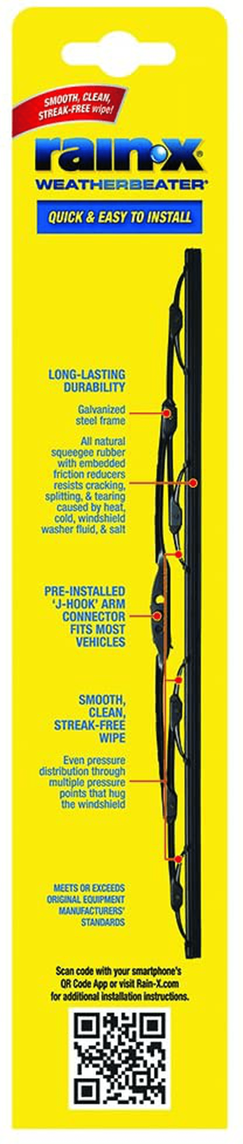 Rain-X RX30218 Weatherbeater Wiper Blade - 18-Inches - (Pack of 1) Vehicles & Parts > Vehicle Parts & Accessories > Motor Vehicle Parts Rain-X   
