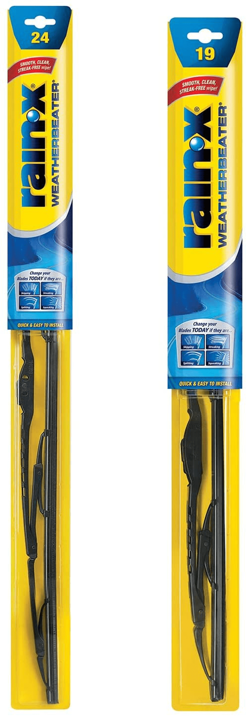 Rain-X RX30218 Weatherbeater Wiper Blade - 18-Inches - (Pack of 1) Vehicles & Parts > Vehicle Parts & Accessories > Motor Vehicle Parts Rain-X 2-pack 24 / 19 in combo 