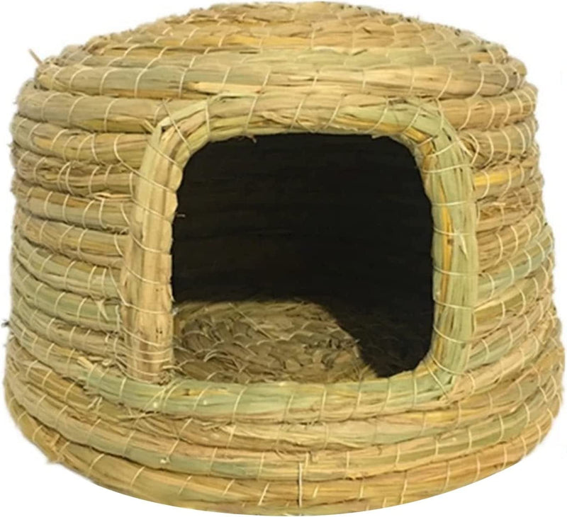 Rat Hamster Warm Bed House Cushion Hamster Bed Hamster Accessories Hamster Hideout Warm Sleeping Nest Bed Nest Pet Winter Hanging House Mouse Nest Warm Grass Bedding Nest Hedgehog Nest Animals & Pet Supplies > Pet Supplies > Bird Supplies > Bird Cages & Stands PetPhindU Color 1 Small 