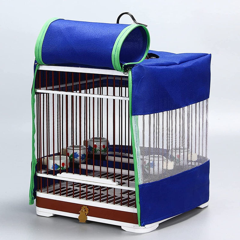 RAZZUM Large Bird Cage New Model Steel Shellfish Cage Embroidery Dianchin Jade Yellow Bird Accessories Bath Cage Spring Drawer Parrot Cage Animals & Pet Supplies > Pet Supplies > Bird Supplies > Bird Cages & Stands RAZZUM   