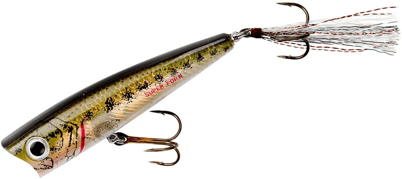 Rebel Lures Pop-R Topwater Popper Fishing Lure Sporting Goods > Outdoor Recreation > Fishing > Fishing Tackle > Fishing Baits & Lures Rebel Baby Bass Super Pop-r (5/16 Oz) 