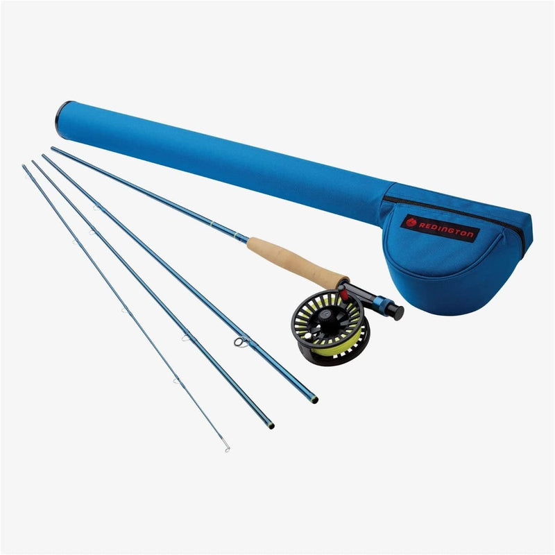 Redington Crosswater Fly Fishing Outfit (476-4) - 4 Weight, 7'6" Fly Fishing Rod W/Crosswater Fly Reel