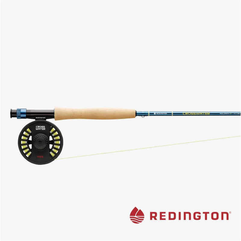 Redington Crosswater Fly Fishing Outfit (476-4) - 4 Weight, 7'6" Fly Fishing Rod W/Crosswater Fly Reel Sporting Goods > Outdoor Recreation > Fishing > Fishing Rods Far Bank Enterprises   