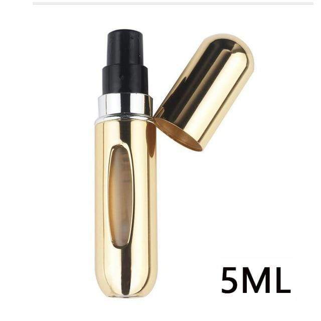 Refillable Perfume Spray Portable Mini Container Home & Garden > Decor > Decorative Jars KOL DEALS 5ml GOLD  