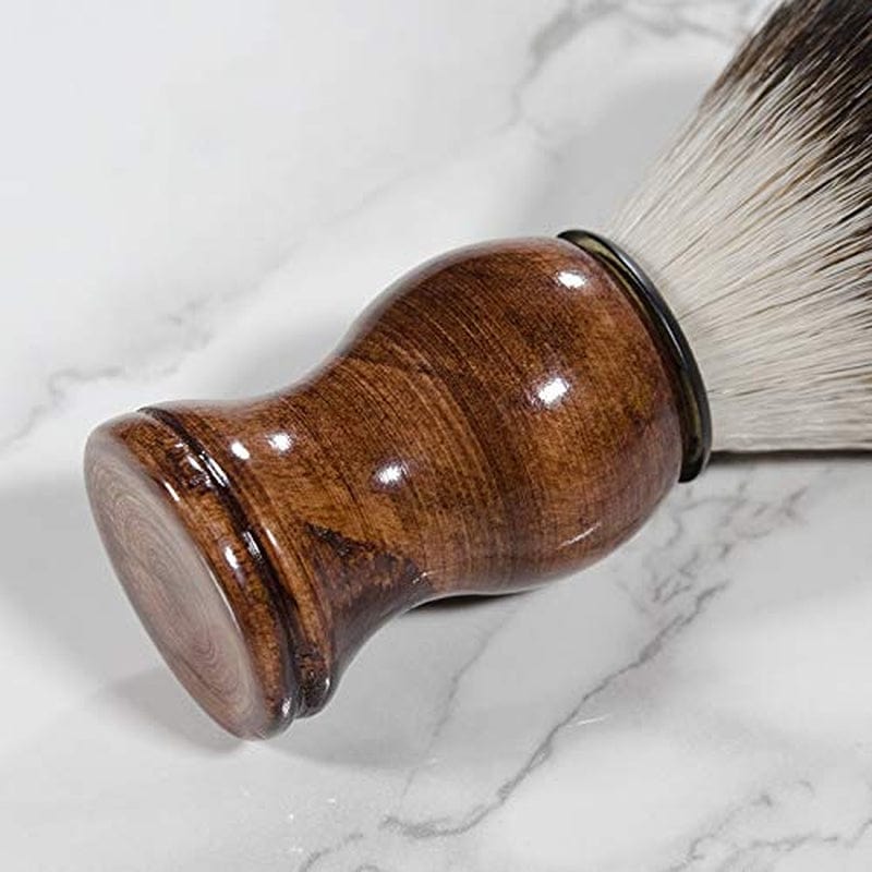 REHOC Men Shaving Brush Shave Wooden Handle Facial Beard Cleaning Appliance High Pro Tool Safety Brush Home & Garden > Household Supplies > Household Cleaning Supplies REHOC   