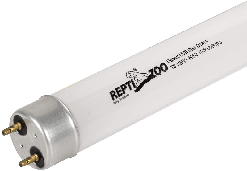 REPTI ZOO Reptile 15W 18 Inches UVB T8 Daylight Fluorescent Bulb Animals & Pet Supplies > Pet Supplies > Reptile & Amphibian Supplies > Reptile & Amphibian Habitat Heating & Lighting REPTI ZOO   
