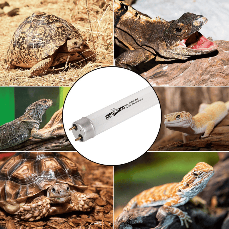REPTI ZOO Reptile 15W 18 Inches UVB T8 Daylight Fluorescent Bulb Animals & Pet Supplies > Pet Supplies > Reptile & Amphibian Supplies > Reptile & Amphibian Habitat Heating & Lighting REPTI ZOO   