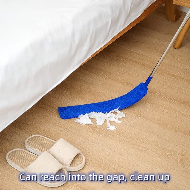 Retractable Gap Dust Cleaner, Cleaning Tool under Appliance or Sofa,Microfiber Hand Duster, Detachable and Washable Gap Cleaning Brush, Couch Cleaner, Including a Replacement Cloth Cover（Blue） Home & Garden > Household Supplies > Household Cleaning Supplies Oct 10th   