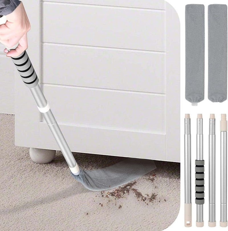 Retractable Gap Dust Cleaner, Microfiber Duster with Extension Pole, Extendable Duster for Cleaning Long Handle Dust Brush under Refrigerator Sofa Couch Bed Furniture Appliance Dusting Tools Home & Garden > Household Supplies > Household Cleaning Supplies ELEANRA   