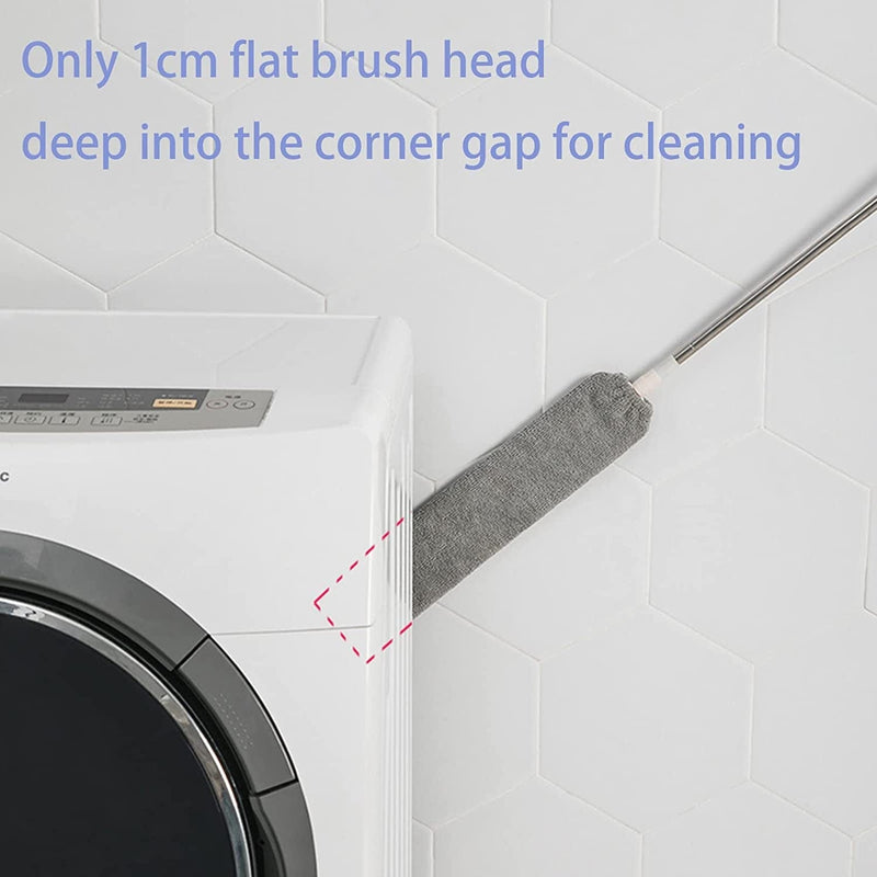Retractable Gap Dust Cleaner, Microfiber Hand Duster, 2022 New Gap Dust Cleaner, Washable Telescopic Dust Brush for Wet and Dry, Cleaning Artifact Tools under Appliance for Sofa Bed Furniture Bottom Home & Garden > Household Supplies > Household Cleaning Supplies Jumayer   