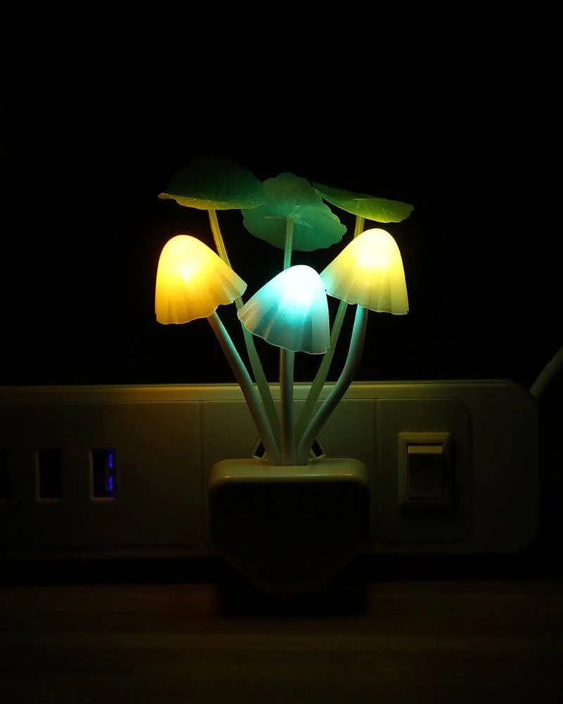 Rienar Sensor Led Night Light, Color Changing Plug-In LED Mushroom Dream Bed Lamp Home & Garden > Lighting > Night Lights & Ambient Lighting Rienar   