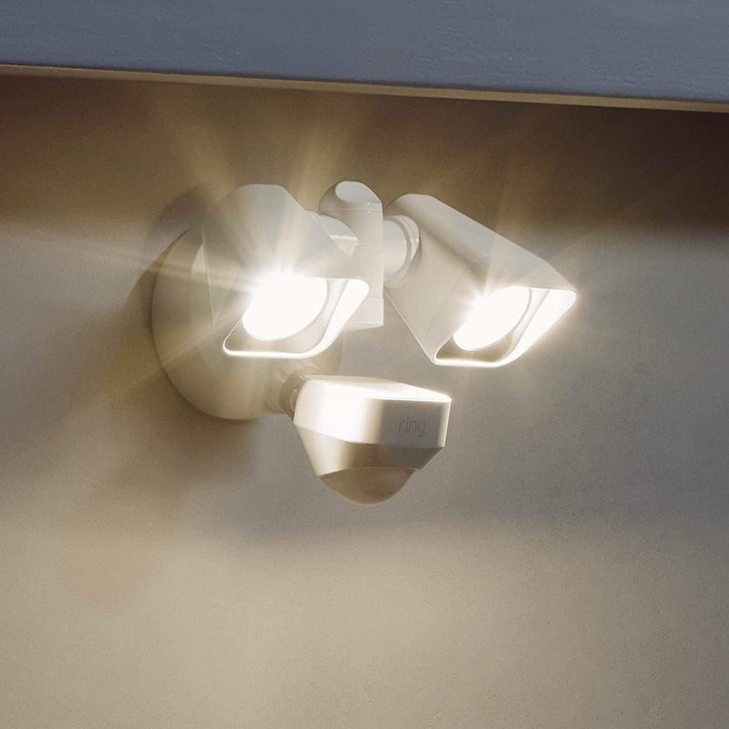 Ring Smart Lighting – Floodlight, Wired, Outdoor Motion-Sensor Security Light, White (Bridge Required) Home & Garden > Lighting > Flood & Spot Lights Ring   