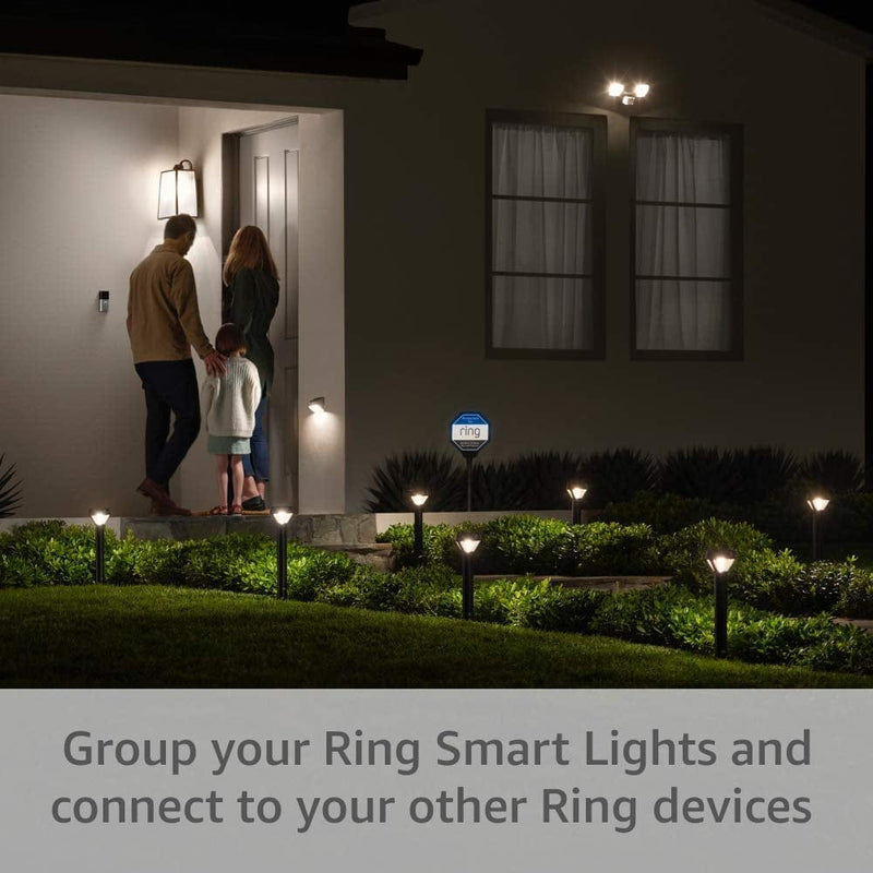 Ring Solar Floodlight -- Outdoor Motion-Sensor Security Light, White (Bridge Required) Home & Garden > Lighting > Flood & Spot Lights Ring   