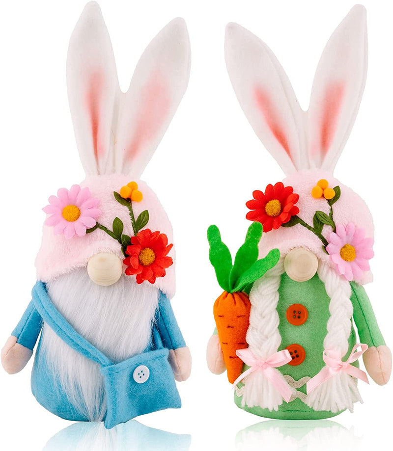 ROGENA Easter Decorations for the Home Easter Decorations Easter Gnomes Easter Decor Easter Gnome Easter Home Decor Home & Garden > Decor > Seasonal & Holiday Decorations ROGENA 001 033  