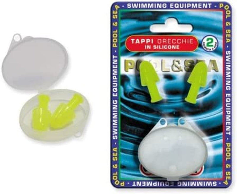 Rovera N104 Swimming Sea Silicone Ear Plugs with Case, Yellow, Size Size Unicaca Sporting Goods > Outdoor Recreation > Boating & Water Sports > Swimming Rovera   