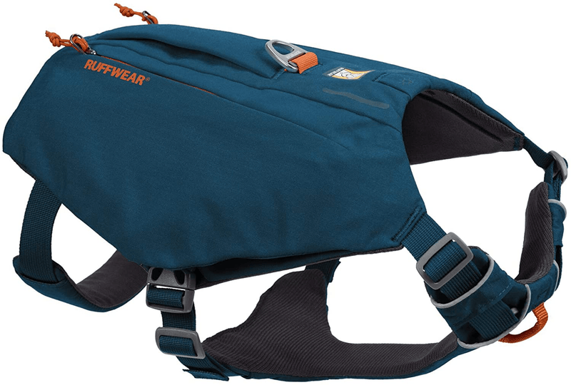 RUFFWEAR, Switchbak Dog Harness, Pack & Harness Hybrid for Day Trips & Everyday Use Animals & Pet Supplies > Pet Supplies > Dog Supplies Ruffwear Blue Moon Large/X-Large 
