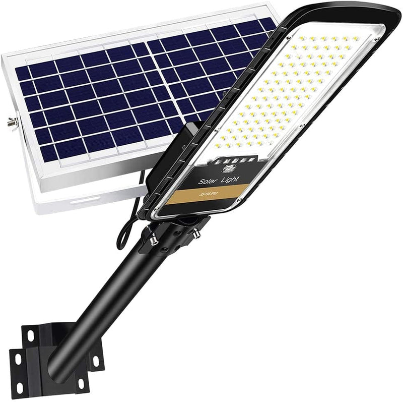 Ruokid Solar Street Lights Outdoor Lamp, 84 Leds 1500Lm IP67 Light with anti Broken Remote Control Mounting Bracket, Dusk to Dawn Security Led Flood Light for Yard, Garden, Etc. Home & Garden > Lighting > Lamps RuoKid Company Limited   