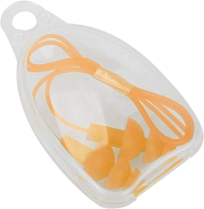 SALUTUY Corded Earplugs, Soft Waterproof Earplugs Washable and Durable to Use for Swimming for Diving Swimming(Default) Sporting Goods > Outdoor Recreation > Boating & Water Sports > Swimming SALUTUY   