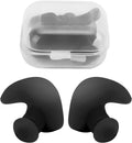 SALUTUY Ear Plugs for Swimming Adult, Environmentally Friendly Best Ear Plugs for Swimming Non- for Kids for Swimming for Surfing for Children Sporting Goods > Outdoor Recreation > Boating & Water Sports > Swimming SALUTUY Black Bulk  